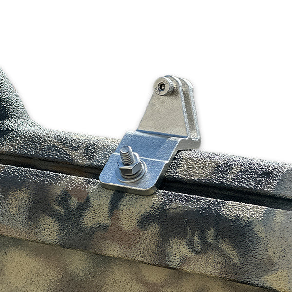 Bimini Top T-Rail Brackets with Carriage Bolt - 2-Pack