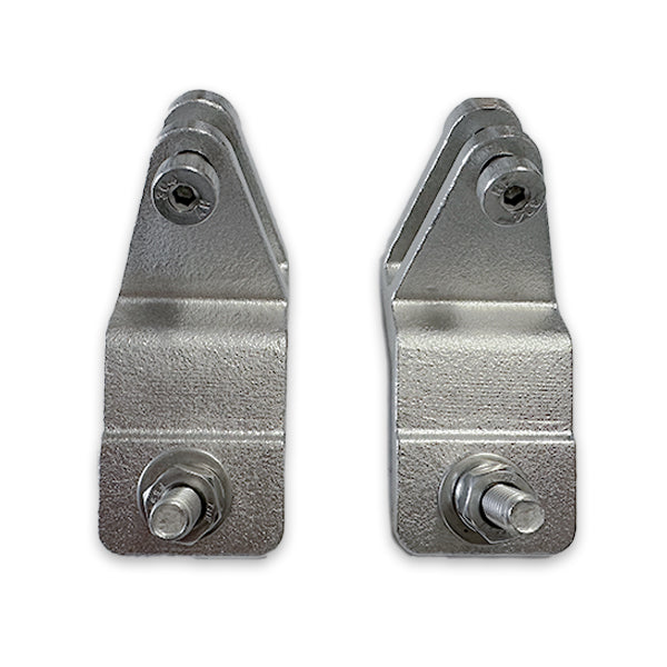 Bimini Top T-Rail Brackets with Carriage Bolt - 2-Pack