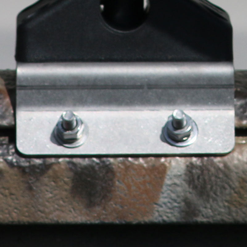 Tripple Rod Holder With Carriage Bolt Bracket