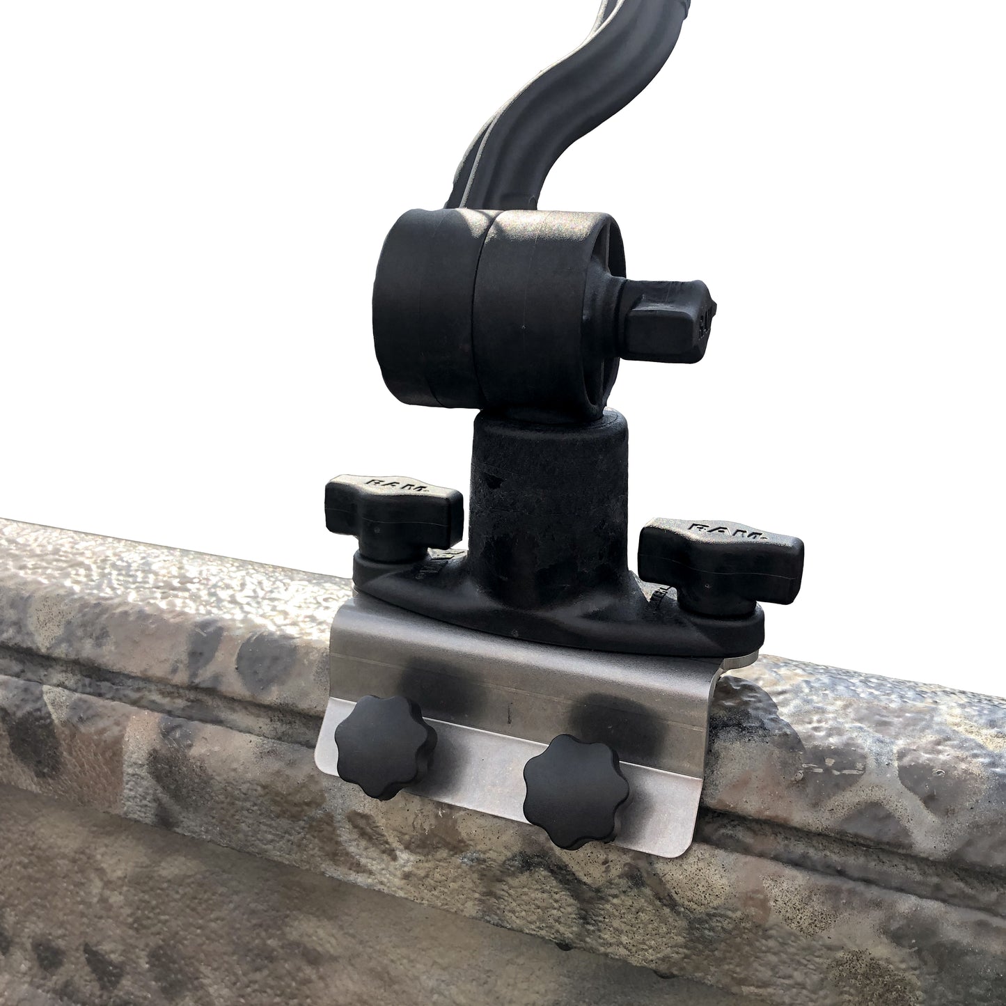 RAM Rod Holder w/ Extension Arm and RAM Post Bracket