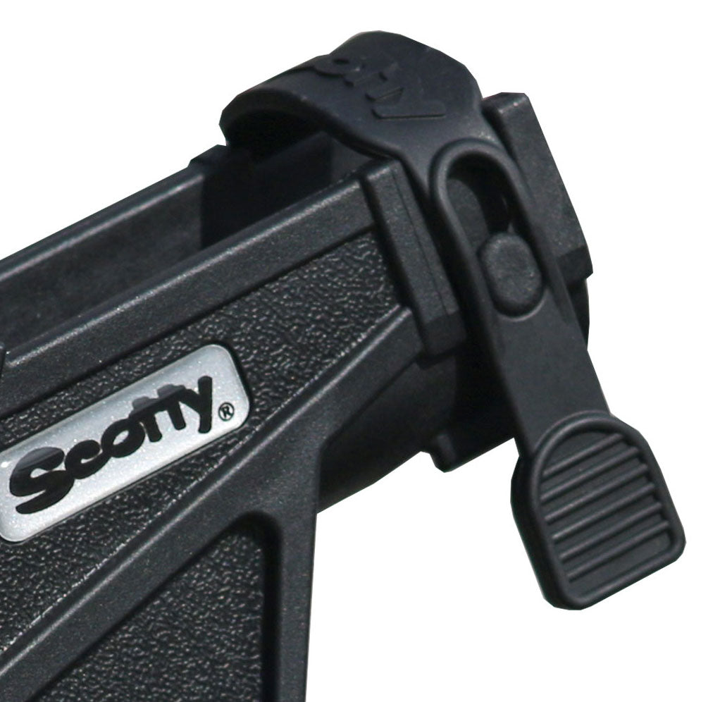 Baitcaster/Spinning Rod Holder - Black - With T Bolt Bracket