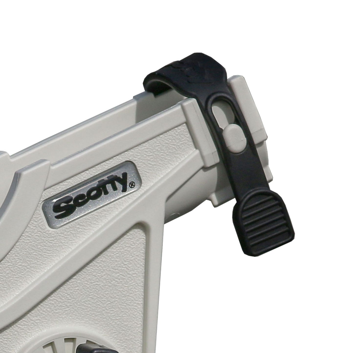 Bait Caster/Spinning Rod Holder - White - With T Bolt Bracket