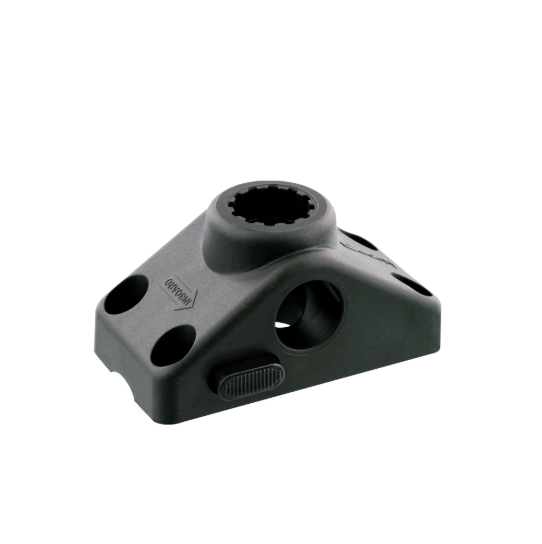 Locking Combination Side/Deck Mount - Black - With T Bolt Bracket