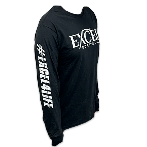Black Excel T-Shirt - Long Sleeve