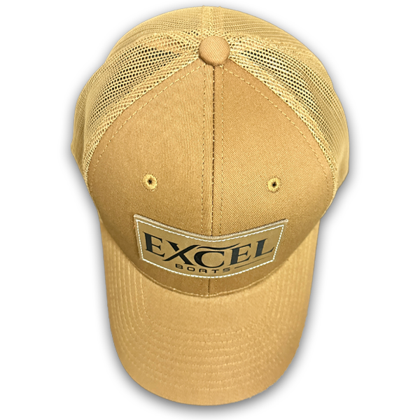 Brown Excel Mesh Hat