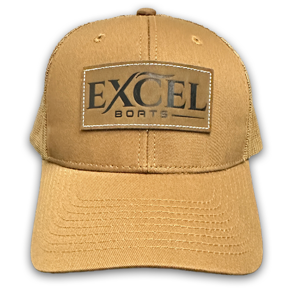 Brown Excel Mesh Hat