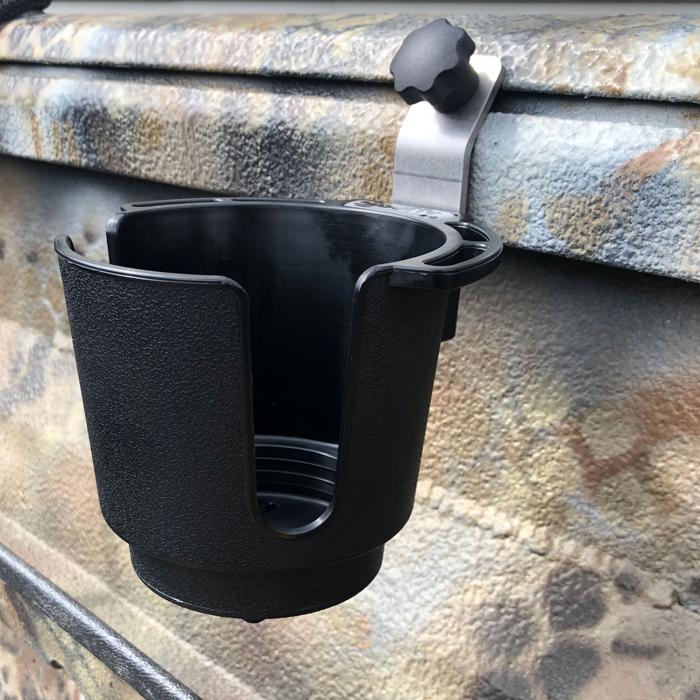 Cup Holder Black With T Bolt Cup Holder Bracket Excel Marine Store