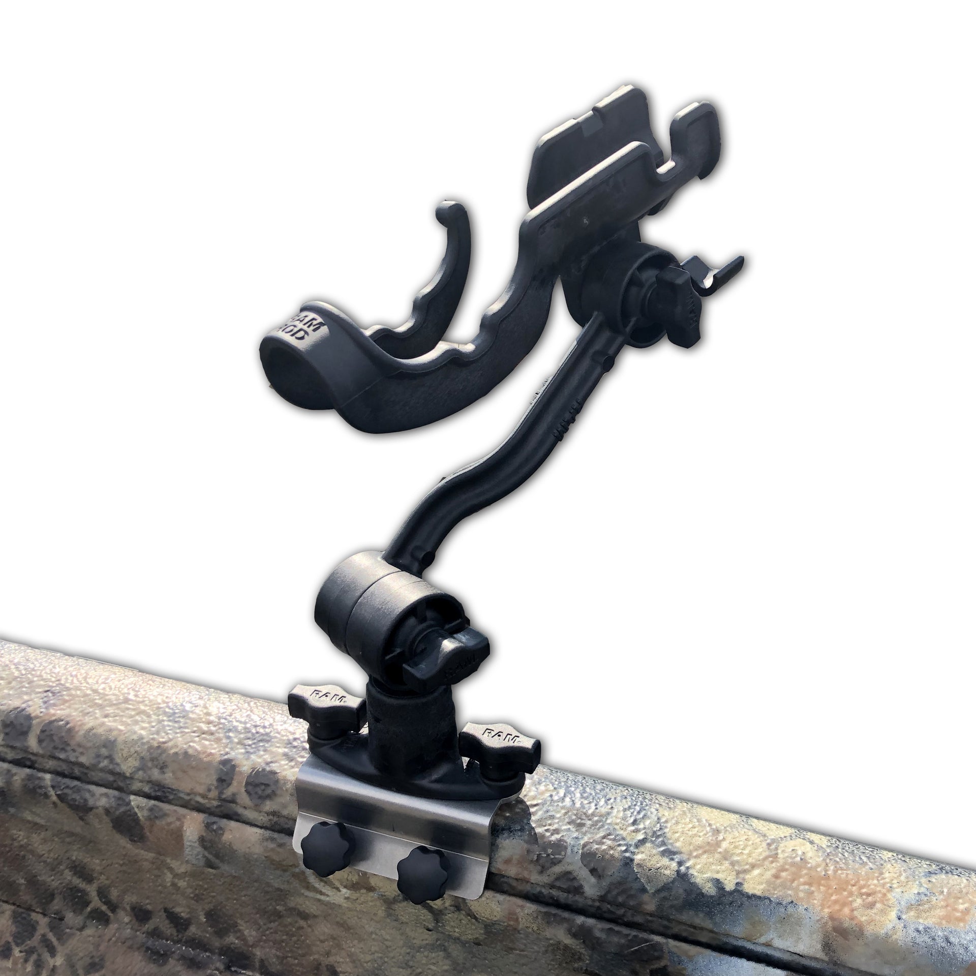 RAM Rod Holder w/ Extension Arm and RAM Post Bracket – Excel Marine Store