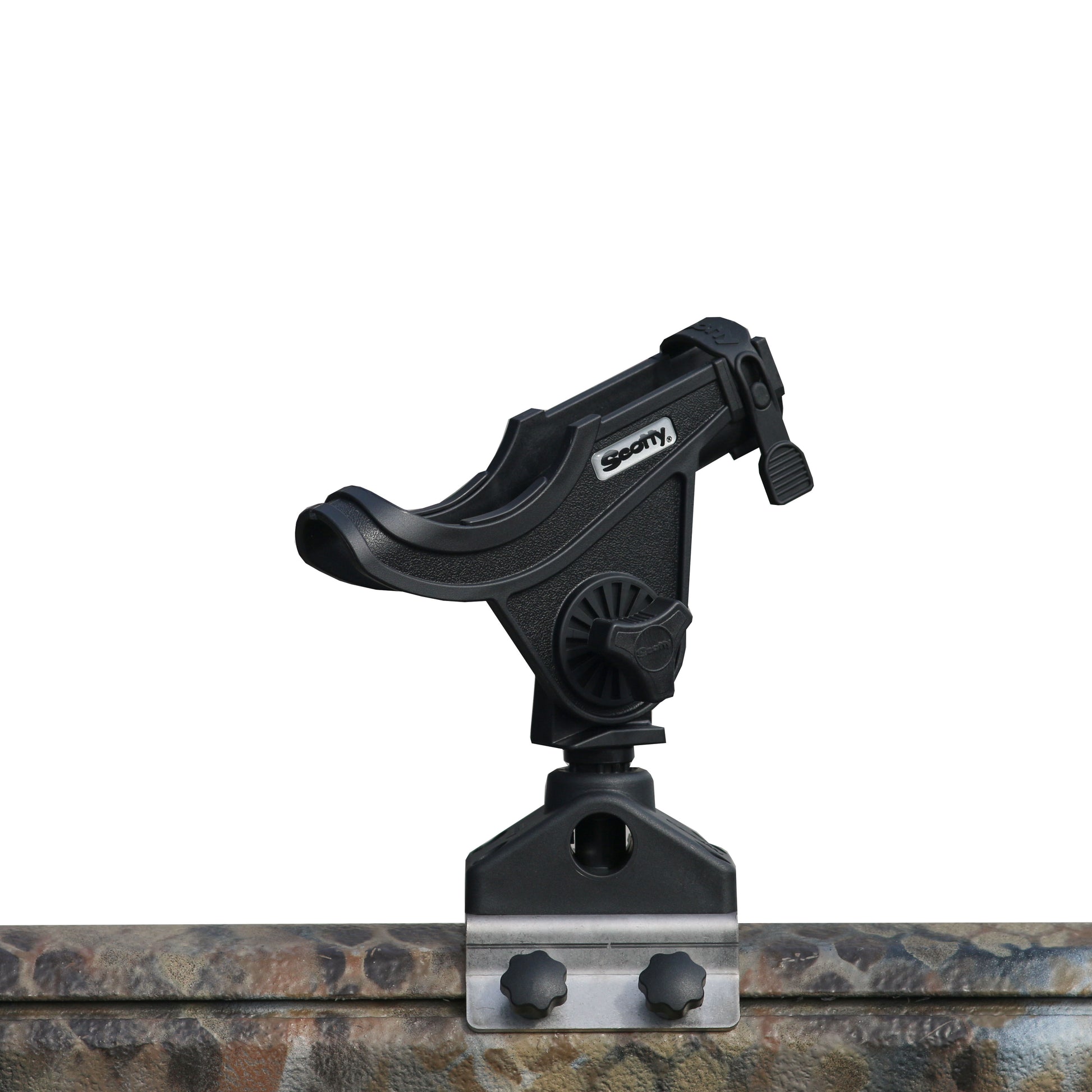 spinning fishing rod holder Baitcaster/Spinning Rod Holder - Black