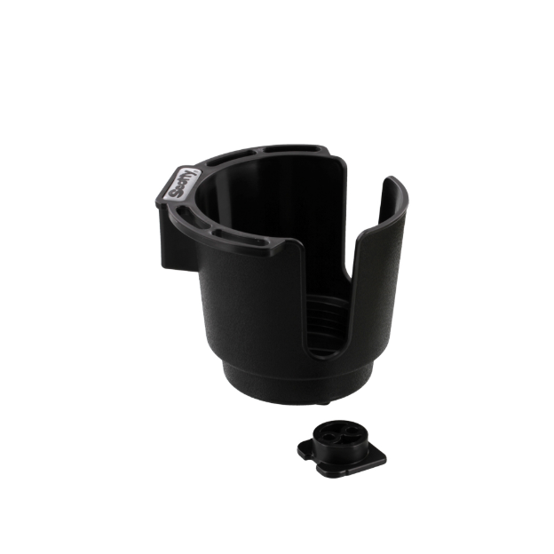 Cup Holder - Black - With T Bolt Cup Holder Bracket – Excel Marine Store